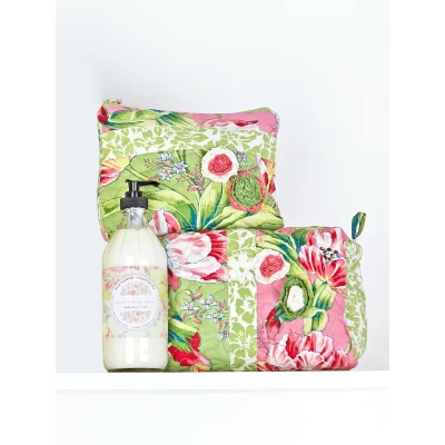 Spring Bouquet Patchwork Cosmetic Bag Set